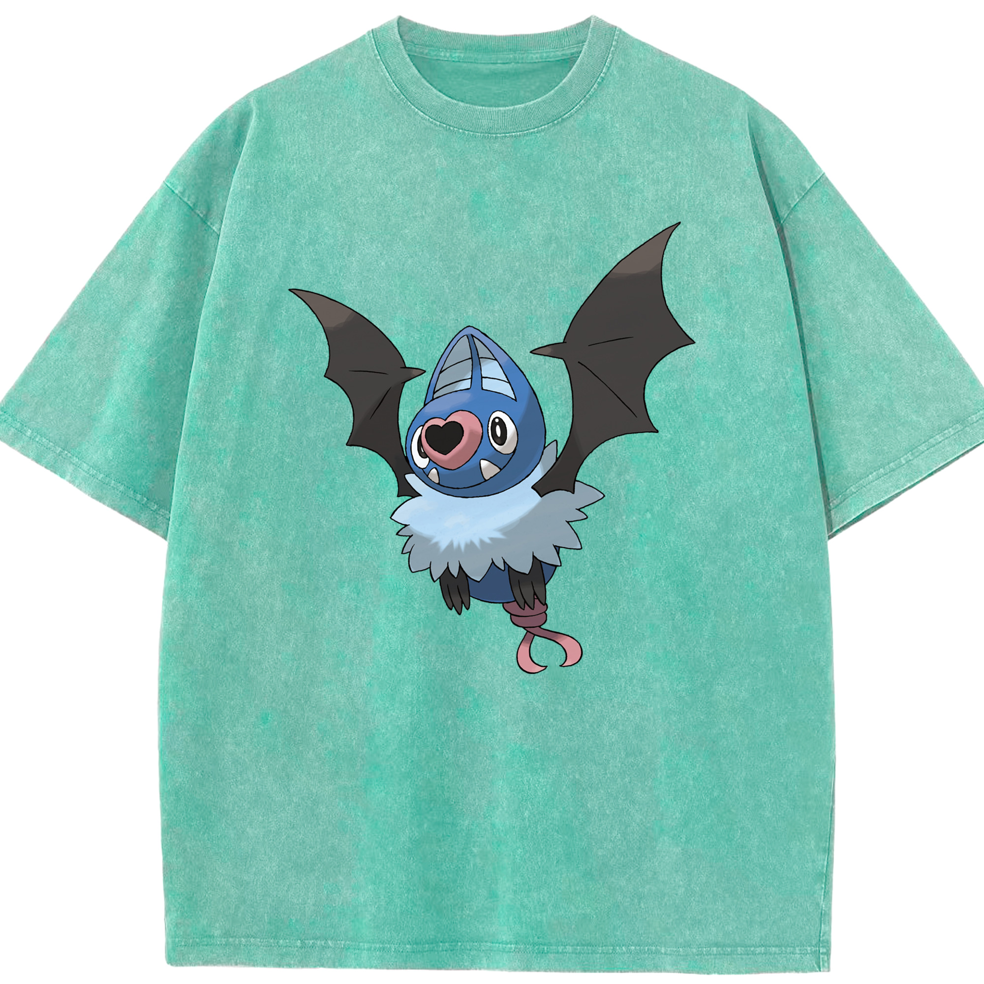 （画像用） ポケットモンスター Pokémon 綿100% ヴィンテージ風 半袖Tシャツ（フロントプリント）